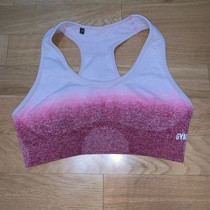 Gymshark ombré sportbra